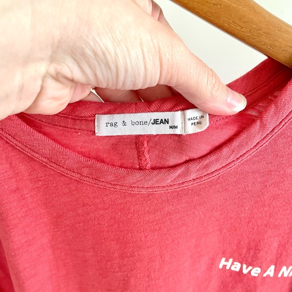 Rag & Bone Tee Size Medium - Picture 3 of 3